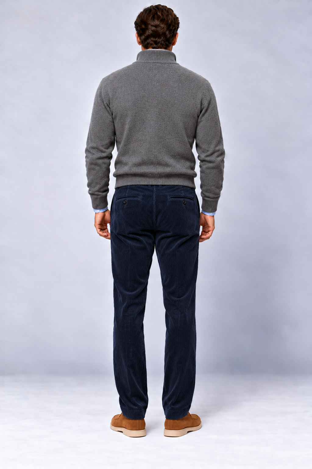 Pantalone In Velluto Rocciatore Con Elastico