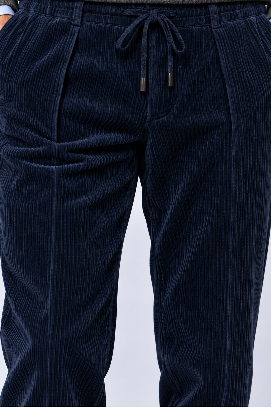Pantalone In Velluto Rocciatore Con Elastico