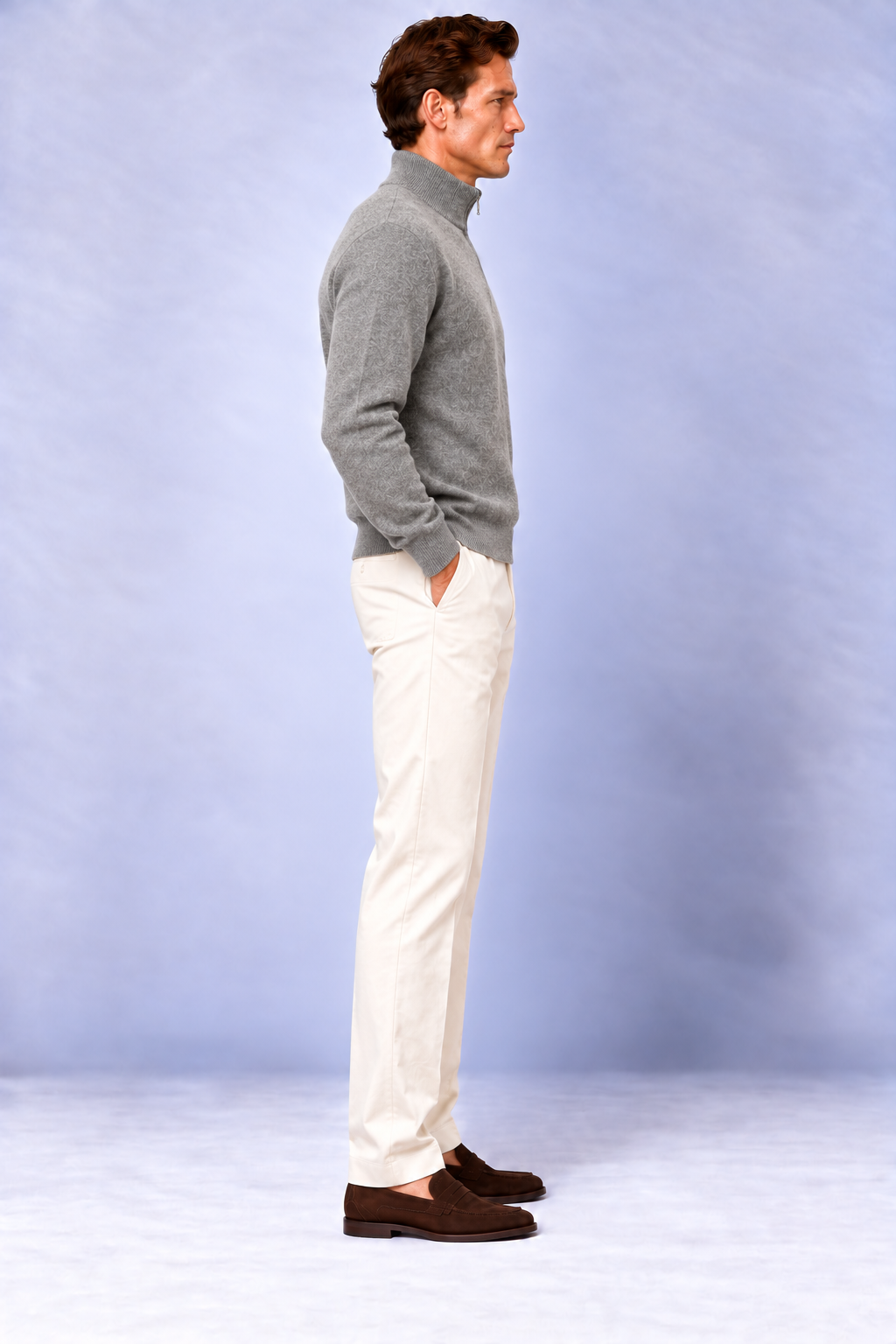Maglione Mezza Zip - Lana & Cashmere