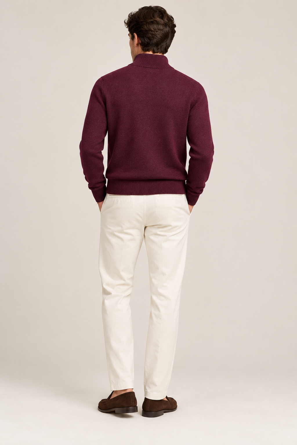Maglione Mezza Zip - Lana & Cashmere