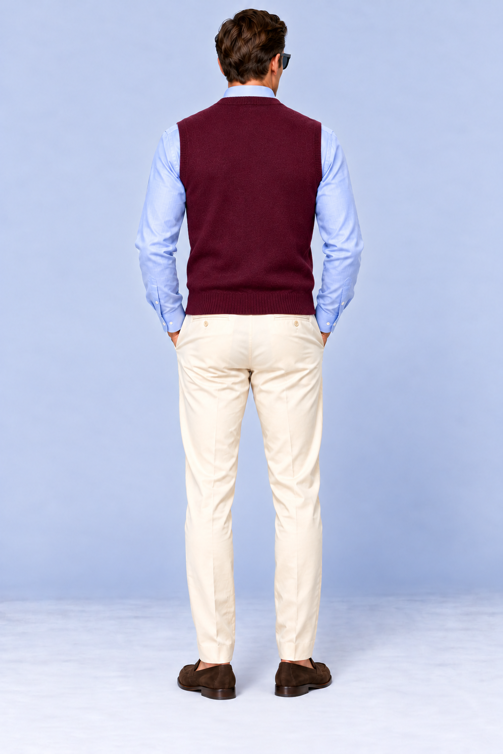 Cardigan In Lana & Cashmere
