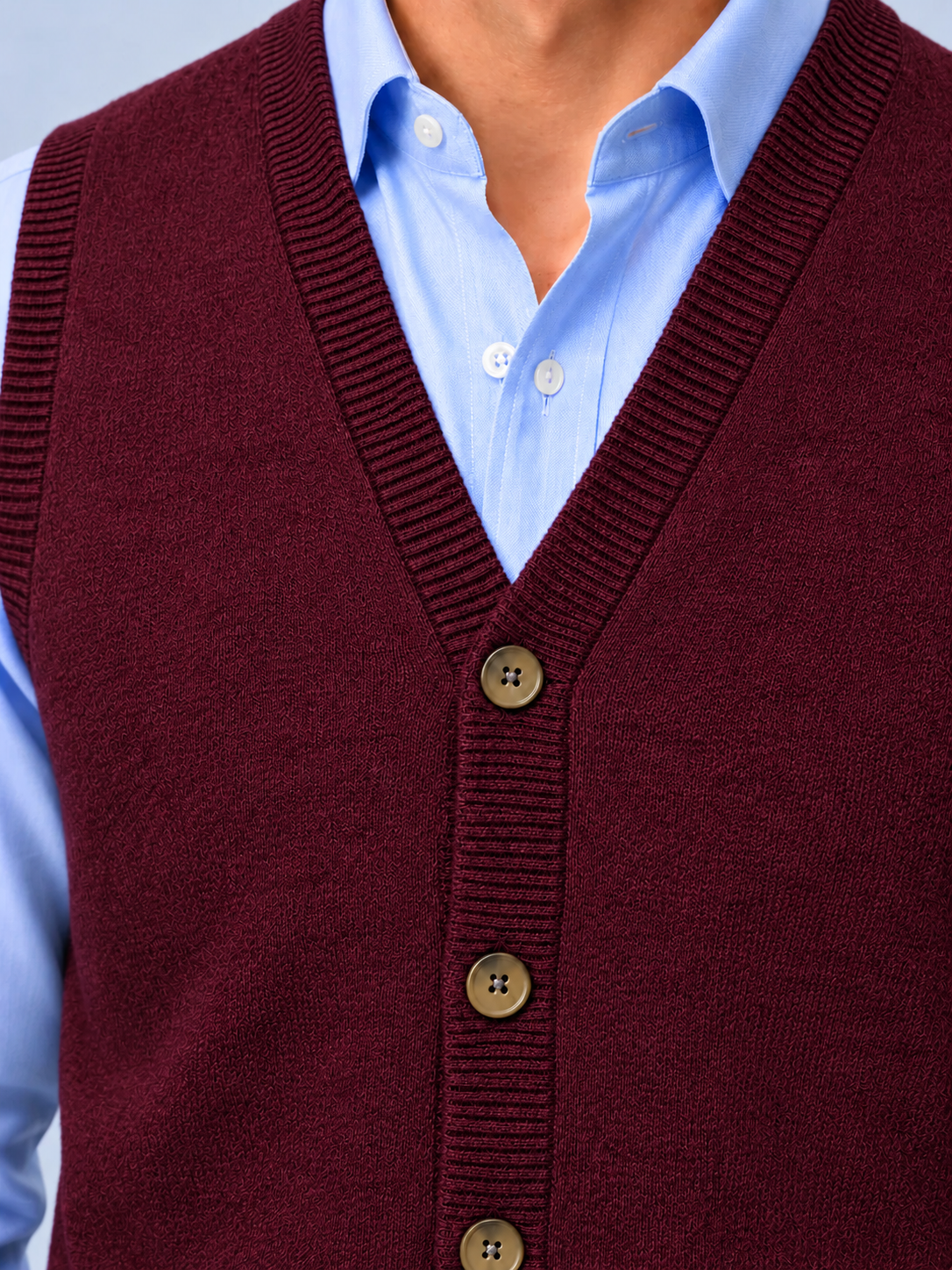 Cardigan In Lana & Cashmere