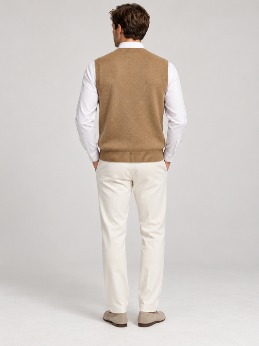 Cardigan In Lana & Cashmere