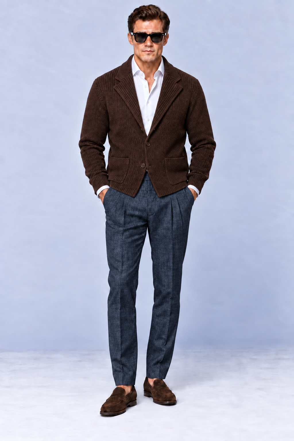 VELVET ROCKER TROUSERS