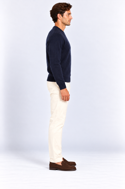 Maglione Girocollo In Lana