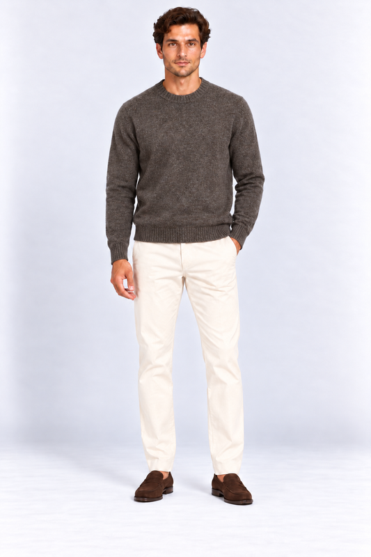 Maglione Girocollo In Lana