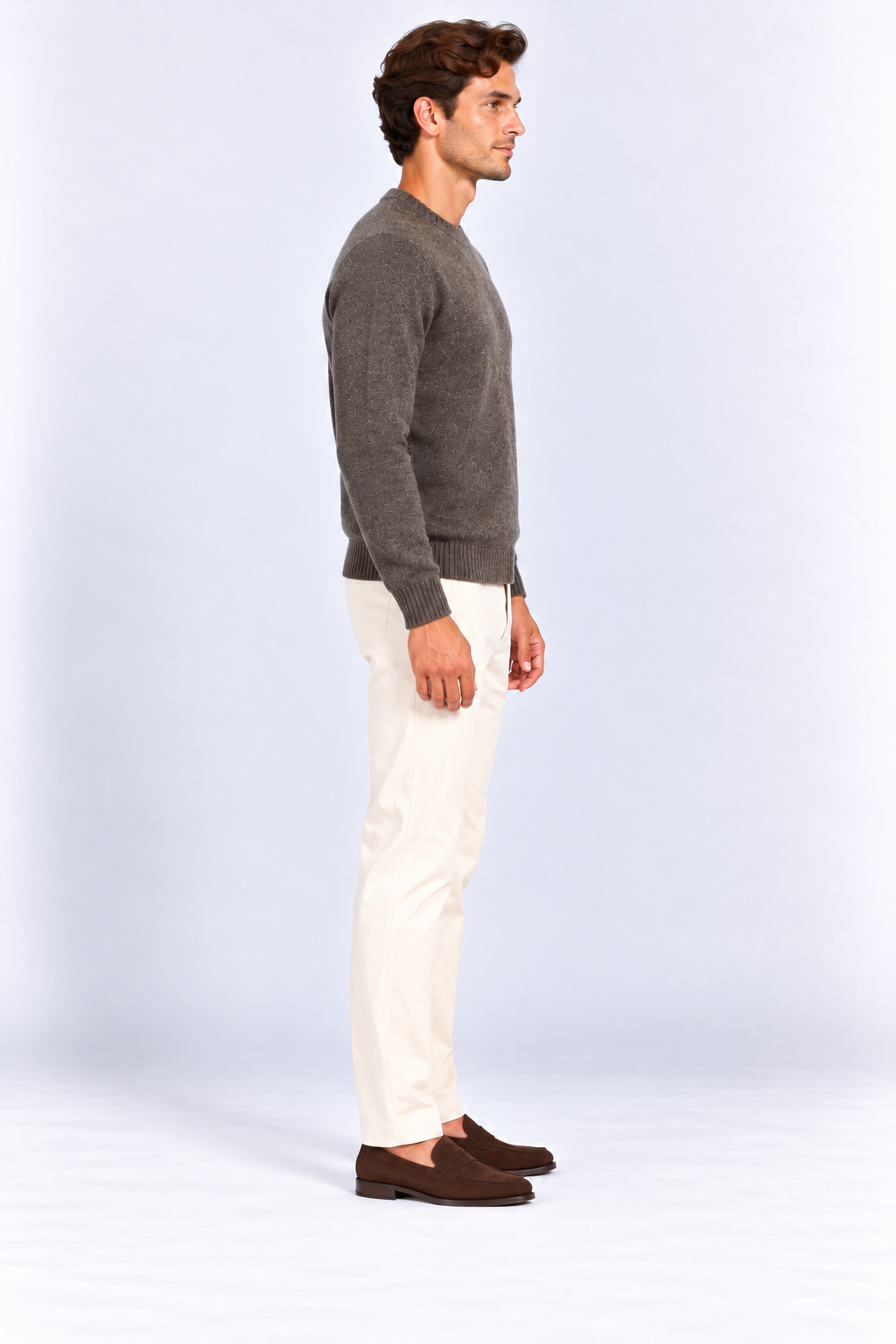 Maglione Girocollo In Lana