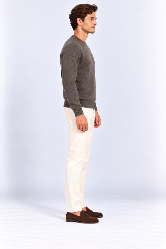 Maglione Girocollo In Lana