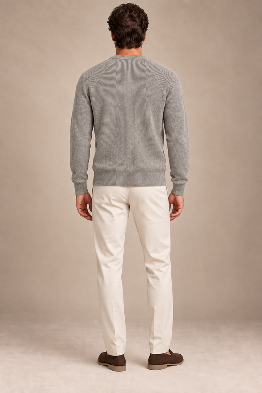 Maglione Girocollo Lana & Cashmere