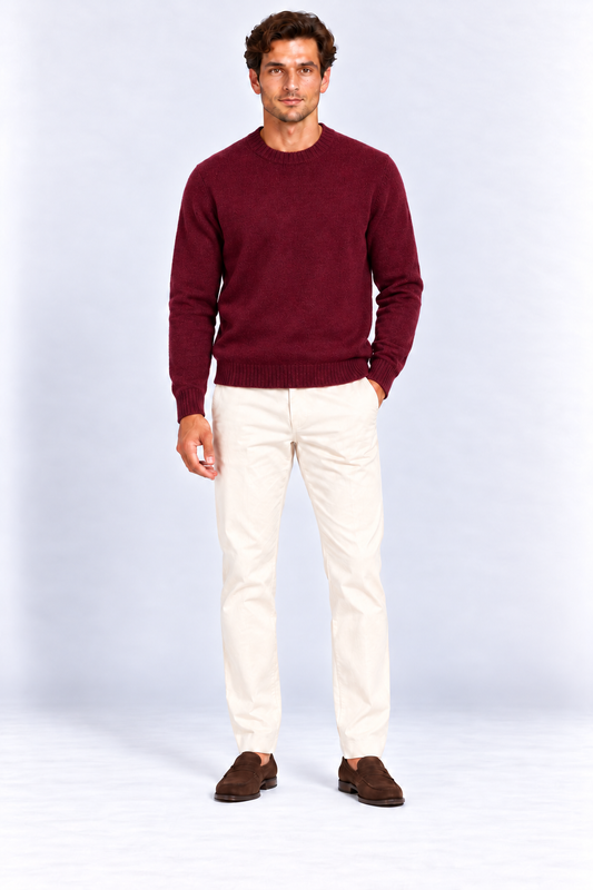 Maglione Girocollo In Lana