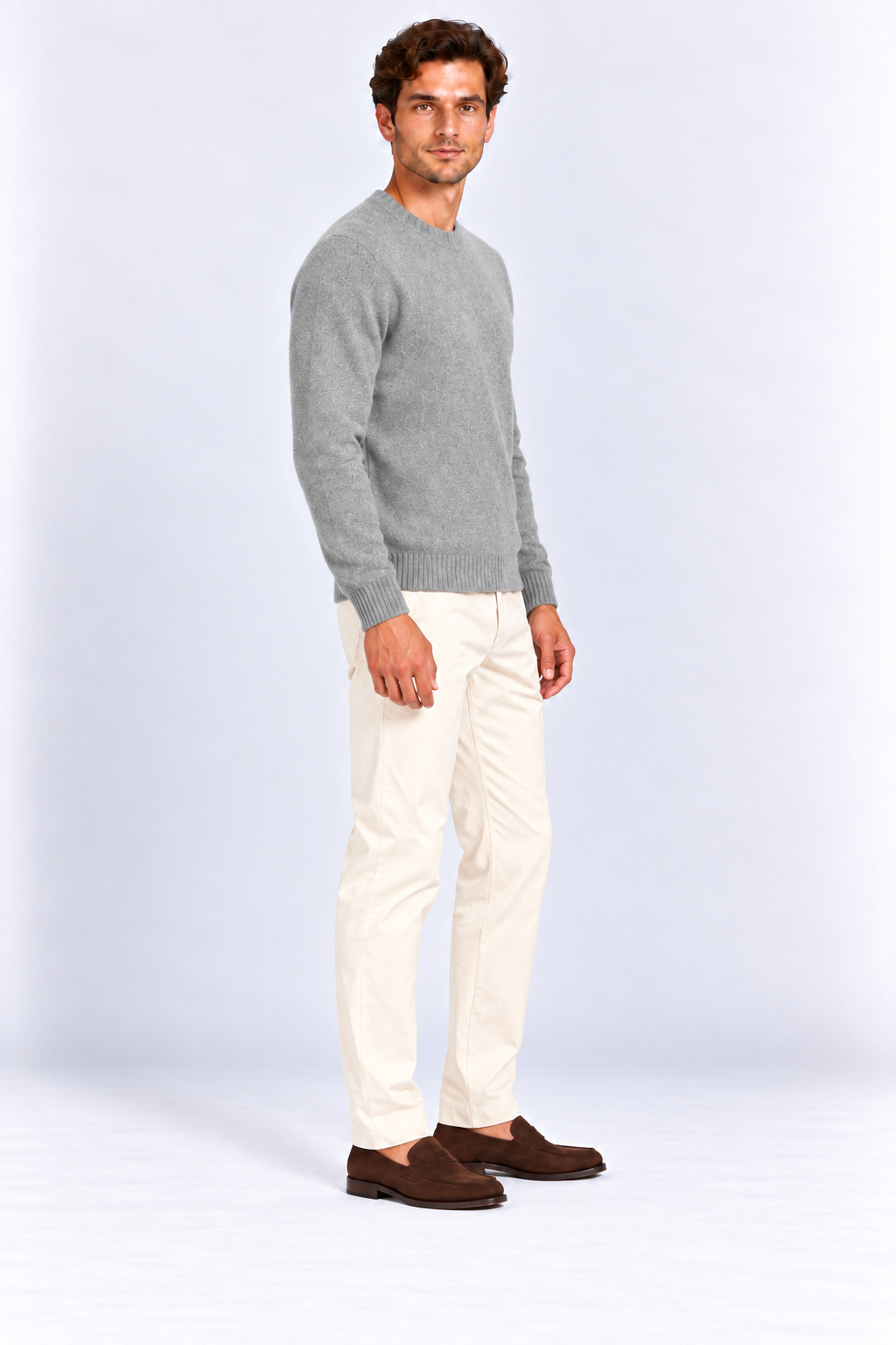 Maglione Girocollo In Lana
