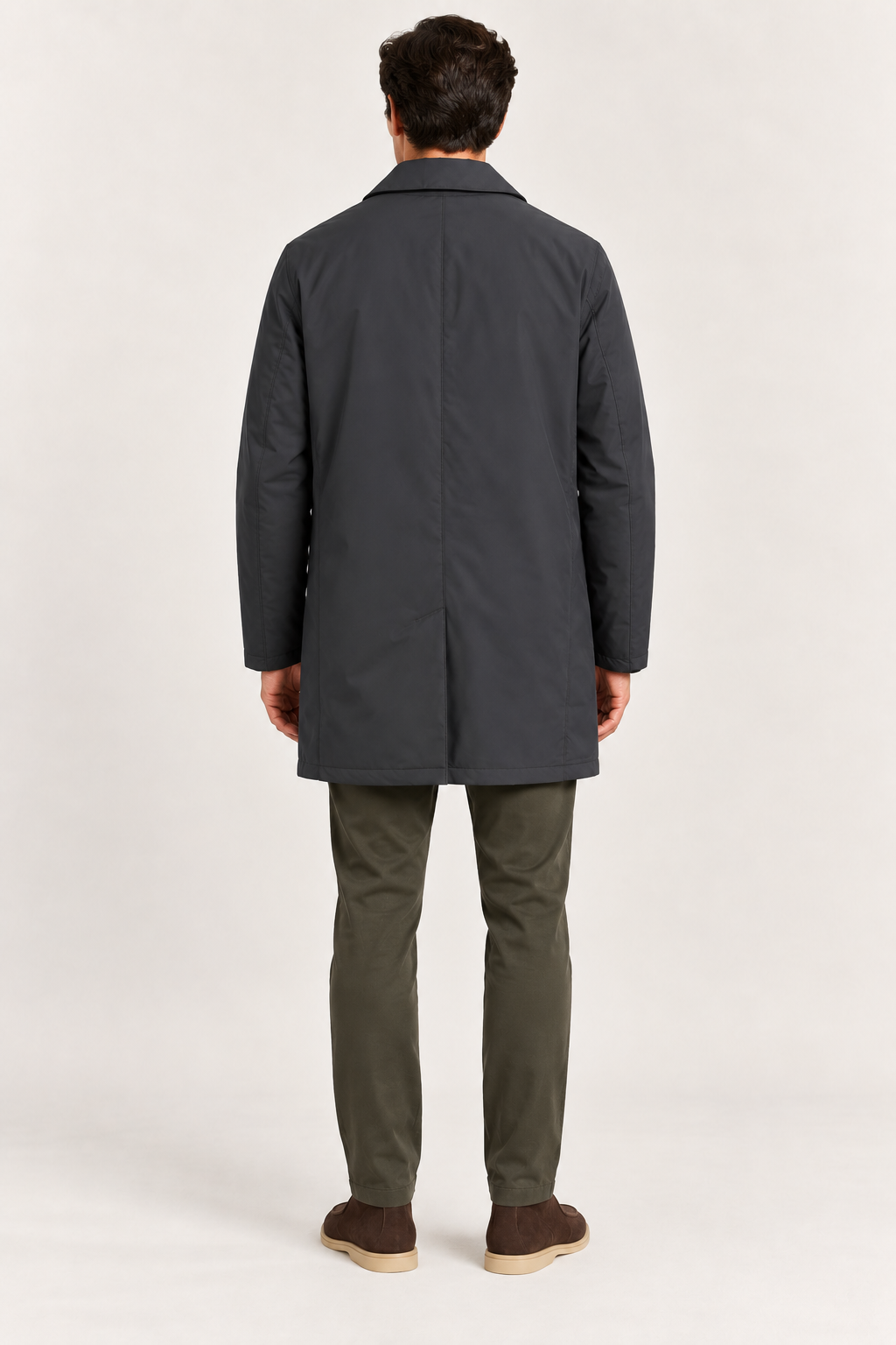 Cappotto in Tessuto Tecnico S-Tech