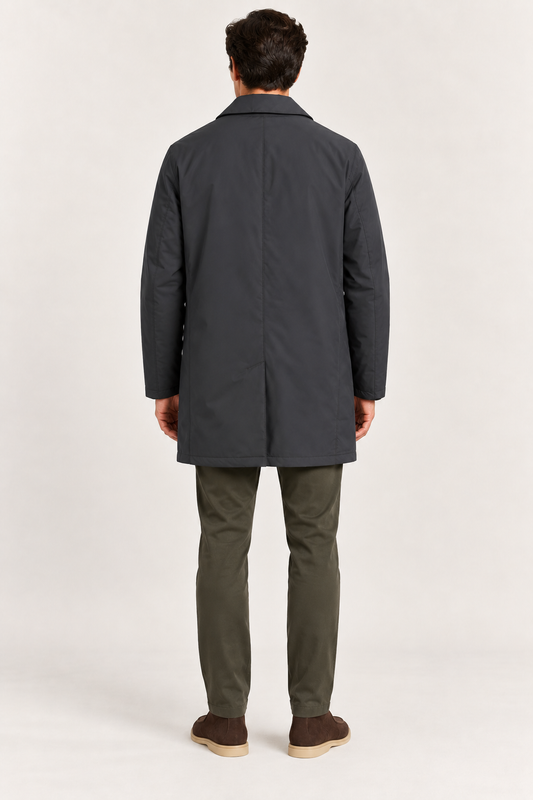 Cappotto in Tessuto Tecnico S-Tech