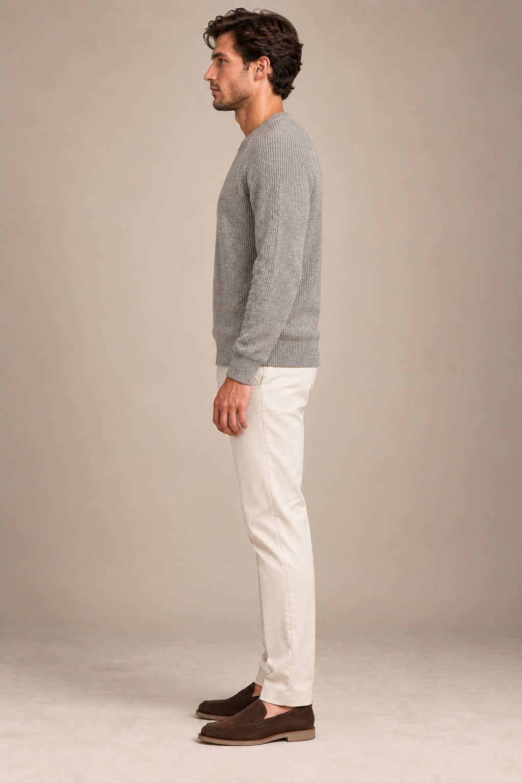 Maglione Girocollo Lana & Cashmere