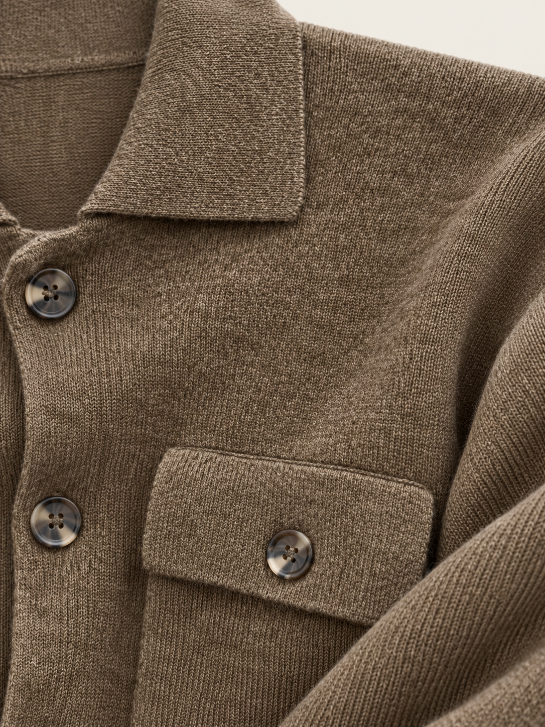 Overshirt in Lana Cashmere