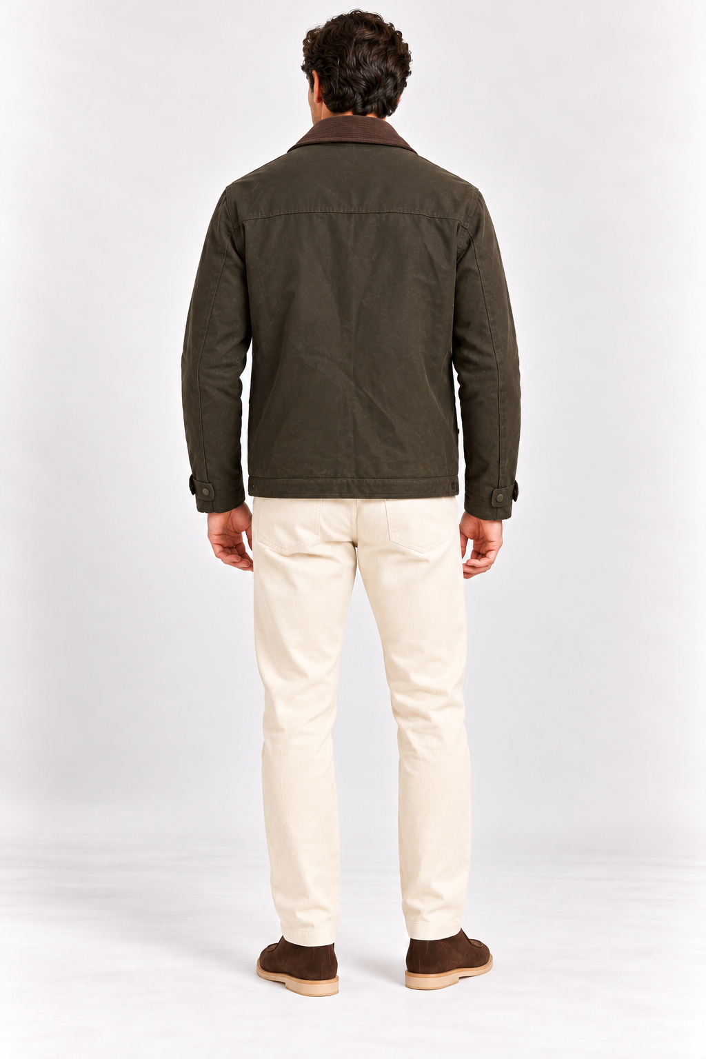 Cappotto In Cotone Cerato
