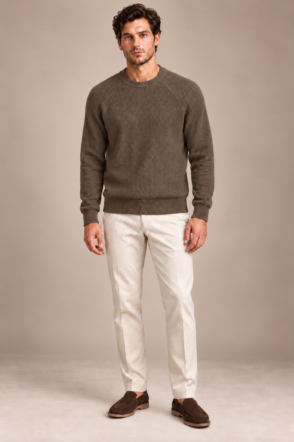 Maglione Girocollo Lana & Cashmere