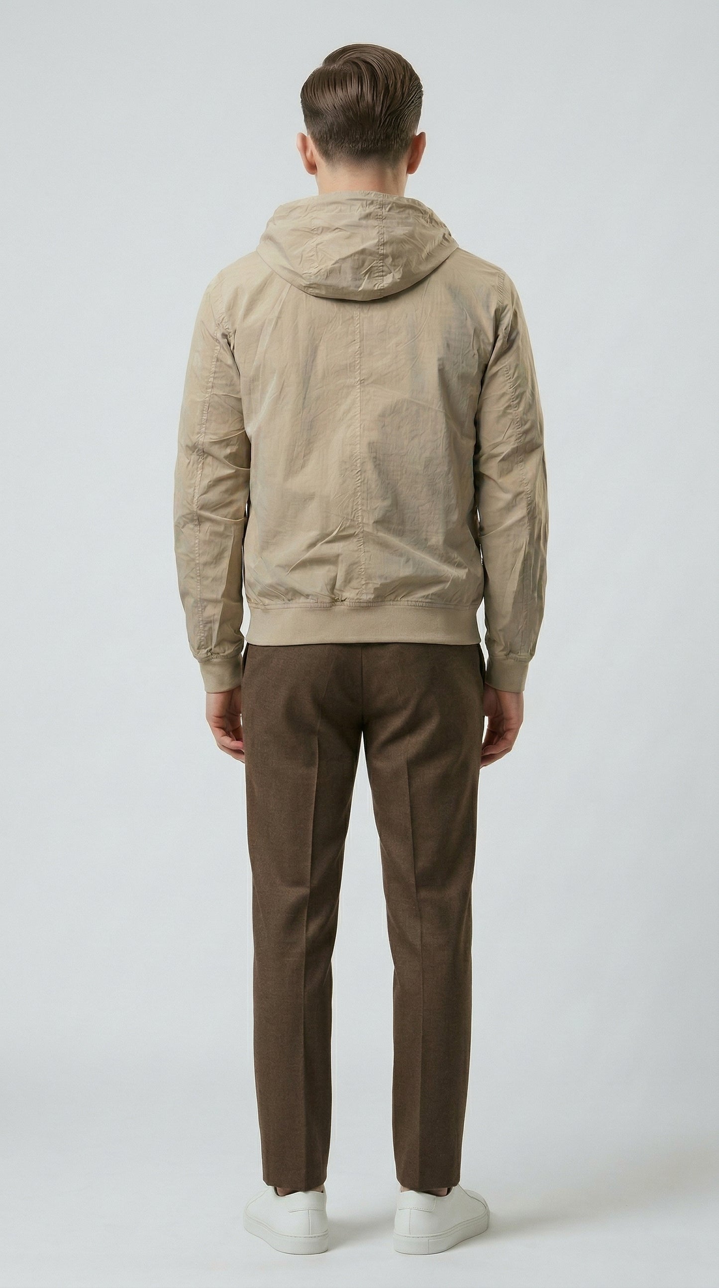 Technical Fabric Bomber Jacket