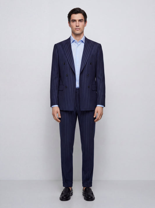 Abito Gessato Tailor - Fresco Di Lana