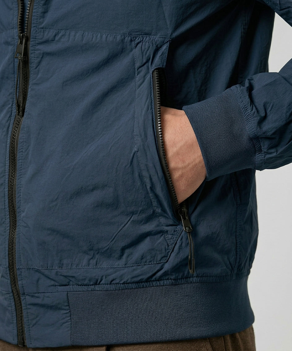 Technical Fabric Bomber Jacket