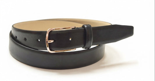 Cintura in Pamellato  - Nero