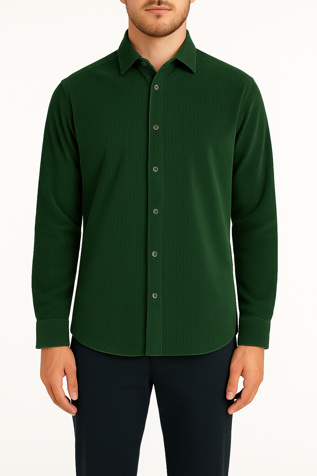 CAMICIA ANTON IN VELLUTO