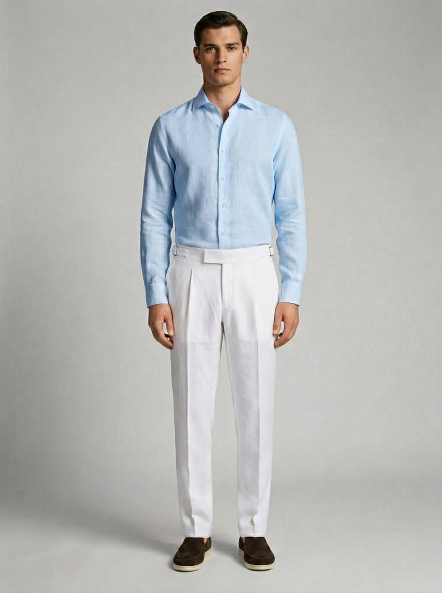 Marcello Trousers - Linen