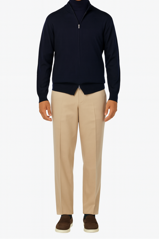 MAGLIONE CON ZIP JAMES