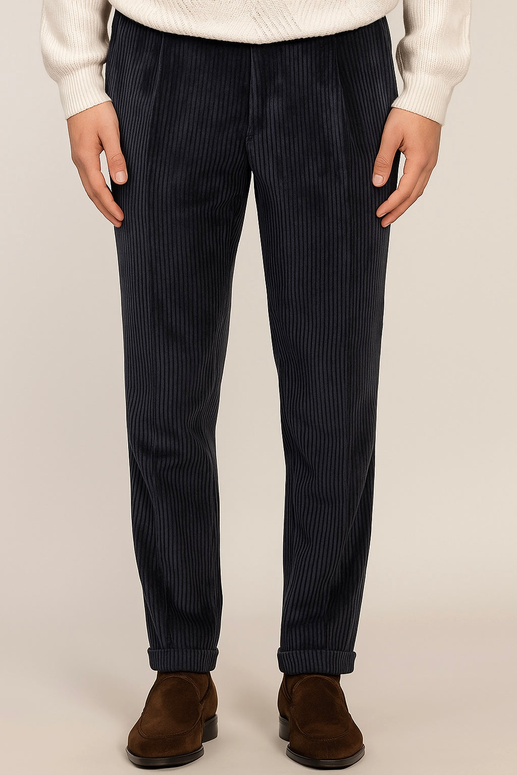 PANTALONE IN VELLUTO ROCCIATORE