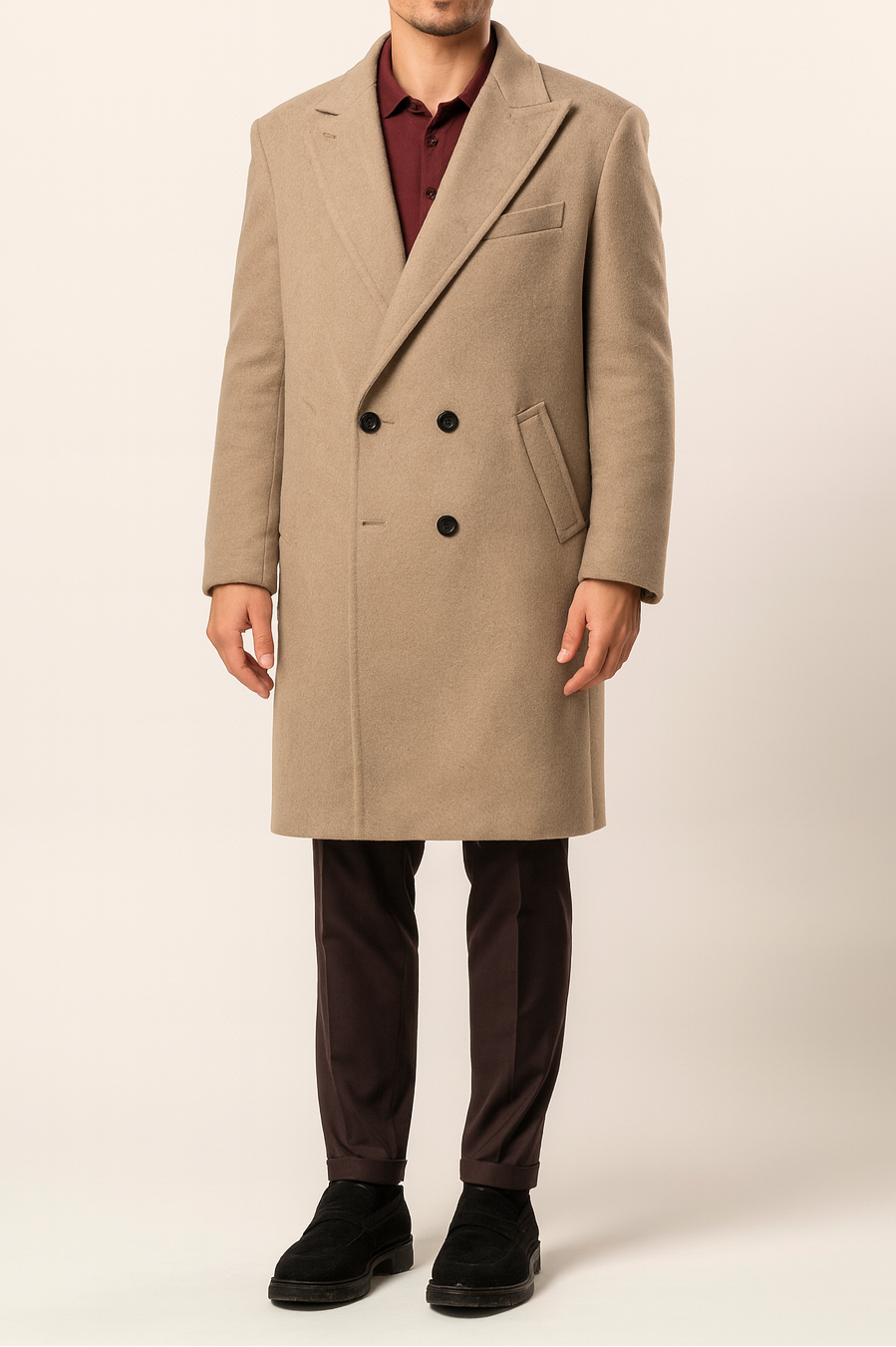 CAPPOTTO LUNGO DOPPIOPETTO CLARKSON