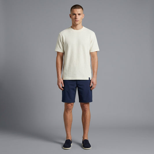 T-Shirt Garzata In Cotone