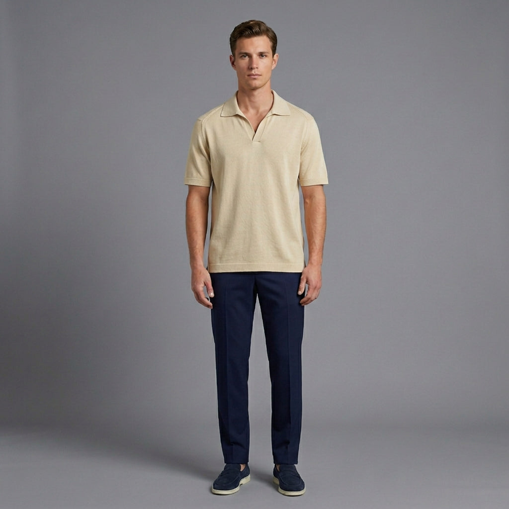 Polo In Cotone Edward - Collo Derby