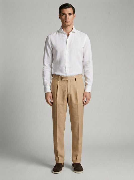MARCELLO LINEN TROUSERS